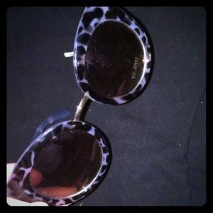 Animal Print Big Sunglasses